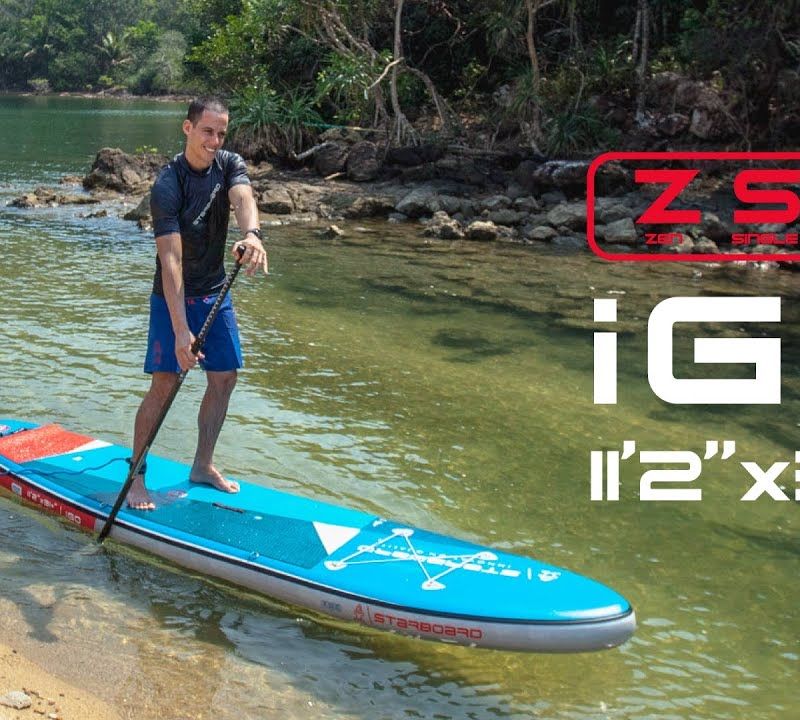Starboard iGO Zen S 11'2" SUP lenta mėlyna 16