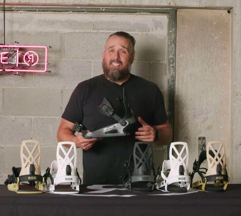 Snieglenčių surišimo įtaisai RIDE CL-4 classic black 12E1013.1.1 5