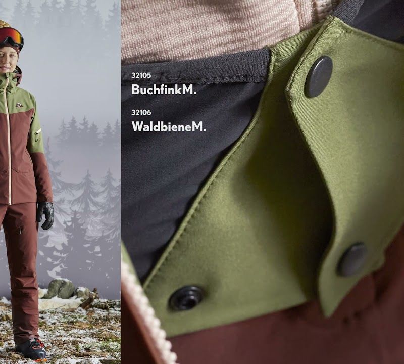 Maloja WaldbieneM moteriškos slidinėjimo kelnės tamsiai mėlynos 32106-1-8325 17
