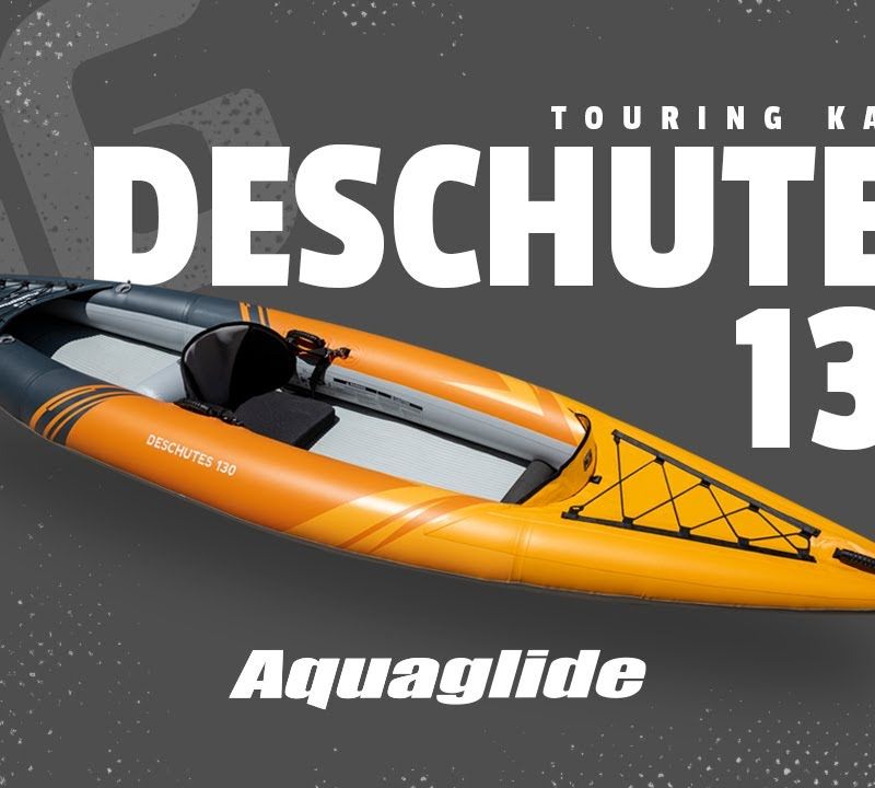 Aquaglide Deschutes 130 1 asmens pripučiama baidarė 10
