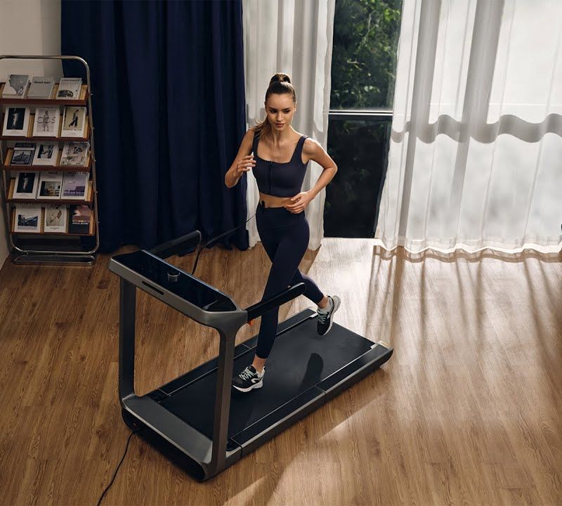 Elektrinis bėgimo takelis Kingsmith X218 WalkingPad black/gray 33