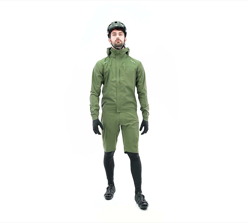 Vyriška dviračių striukė Endura GV500 Waterproof olive green 10