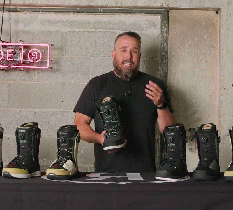 Vyriški snieglenčių batai RIDE Lasso grey 13