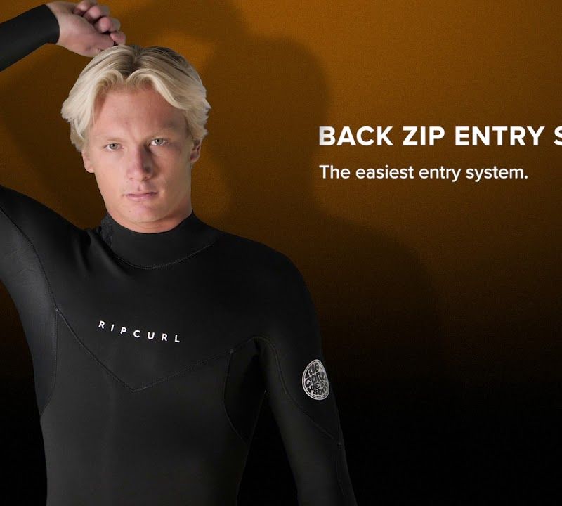 Vyriškos Rip Curl Dawn Patrol 5/3mm plaukimo putos Black WSM9FM 8