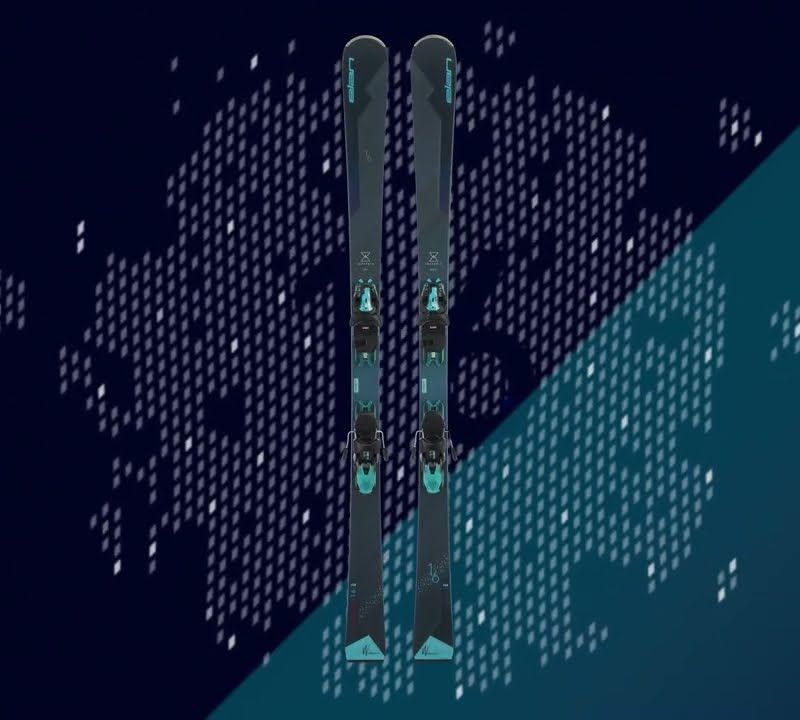 Moteriškos kalnų slidinėjimo slidės Elan Insomnia 12 C PS + ELW 9 blue ACEHPV21 15