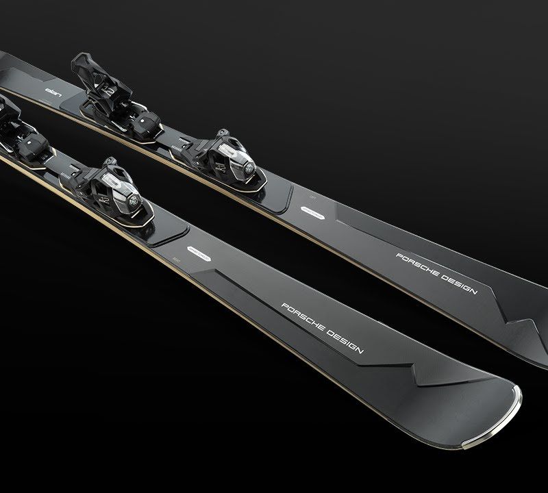 Elan Porsche Design Elan Amphibio + EMX 12 kalnų slidės juodos spalvos ABBHNP21 12