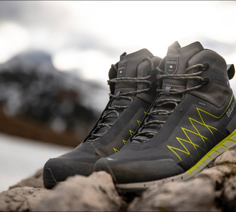 Dolomite Croda Nera vyriški trekingo batai pilkos spalvos 12