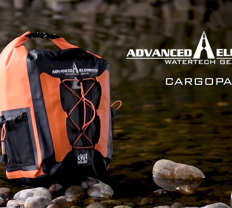 Advanced Elements CargoPak 32 l geltona/juoda vandeniui atspari kuprinė 9