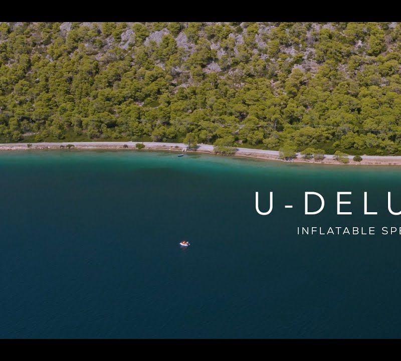 4 vietų pontonas Aqua Marina U-DeLuxe 2,98 m DWF Air Deck 21
