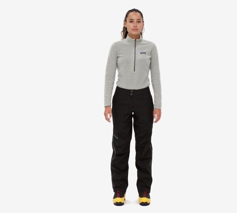 Moteriškos kelnės nuo lietaus Patagonia Triolet black 4