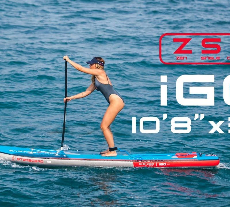 SUP Starboard iGO Zen SC 10'8" mėlyna 13