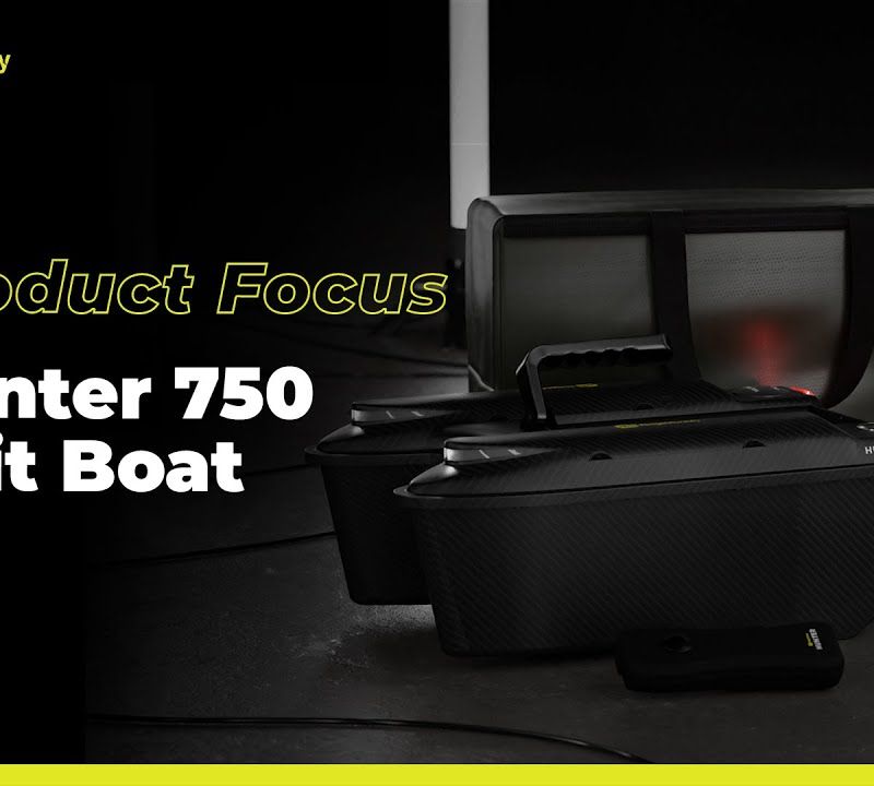 RidgeMonkey Hunter 750 masalų valtis juoda RM469 8