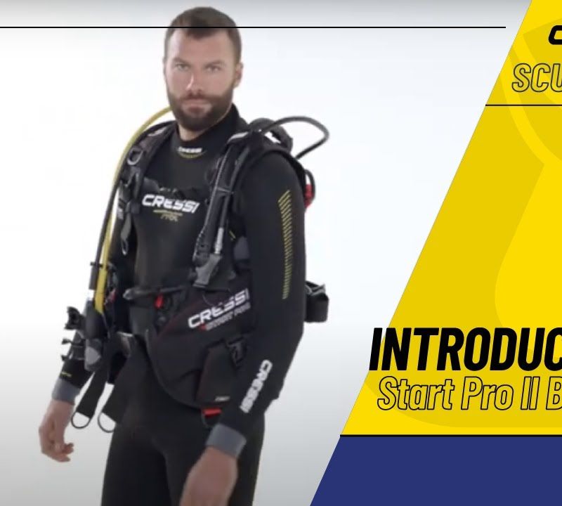 Cressi Start Pro nardymo striukė juoda IC721900 9