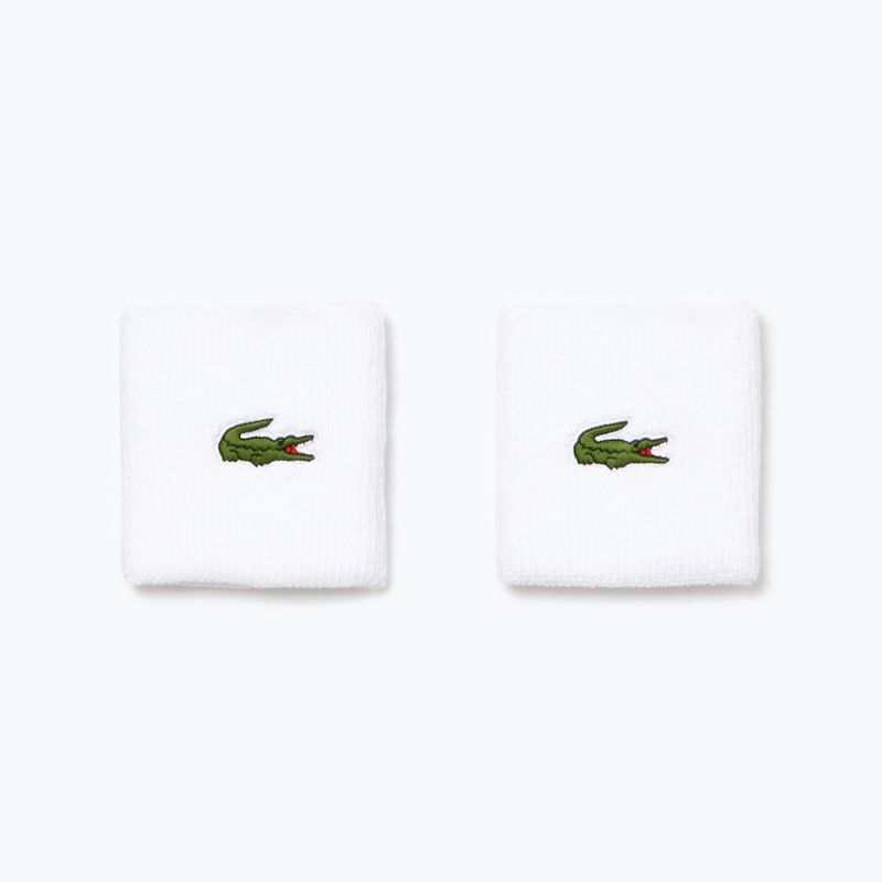 Lacoste riešo apyrankės 2 vnt. baltos spalvos RL9272