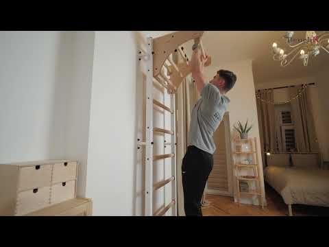 BenchK gimnastikos kopėčios baltos BK-211W+A204 6