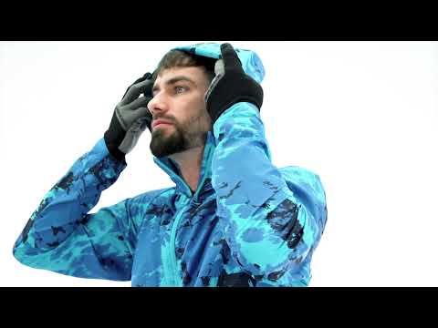 Vyriška dviračių striukė Endura Hummvee Windshell grey camo 6