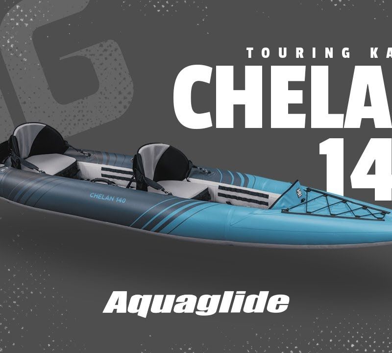 Aquaglide Chelan 140 2 asmenų pripučiama baidarė 8