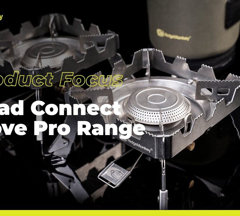 RidgeMonkey Quad Stove Pro Mini silver RM185 degiklis 3