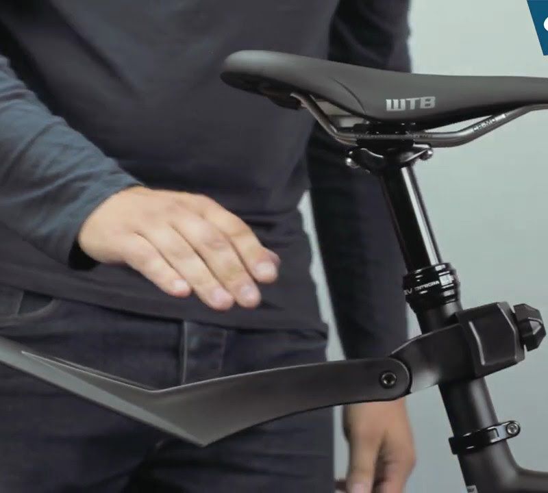 Polisport X-Cape galinis 26/27 MTB dviračio sparnas juodas MD 8622900001 7