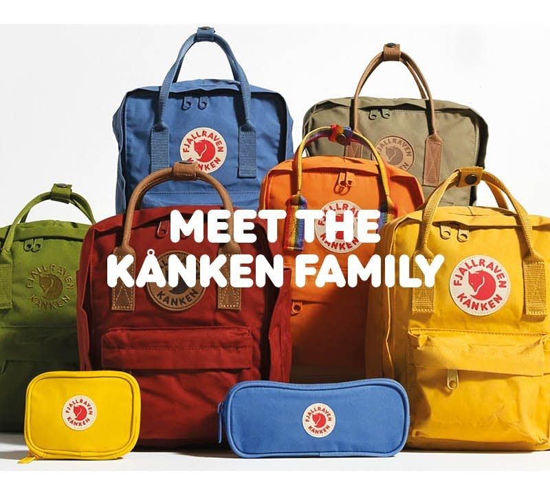 Fjällräven Kanken Kortelinė piniginė geltonos spalvos F23780 10