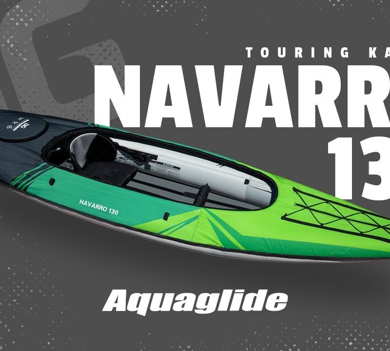 Aquaglide Navarro 130 1 asmens pripučiama baidarė 10