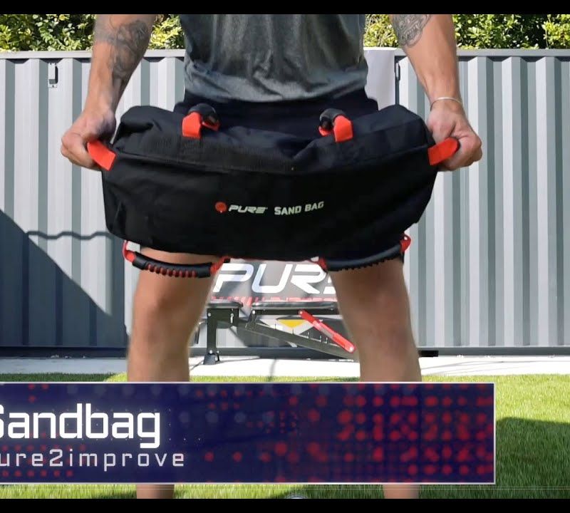 Pure2Improve Sandbag treniruočių krepšys juodas 2165 7
