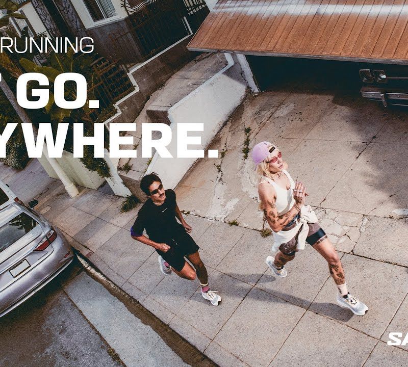 Moteriški bėgimo bateliai Salomon Aero Blaze 3 GRVL astral aura/maritime blue/haute red 16