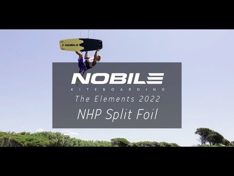 Nobile NHP Split Foil kiteboard tamsiai mėlyna K22 12