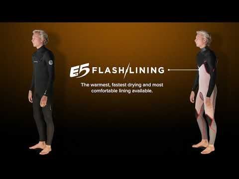 Rip Curl Dawn Patrol Performance 3/2 mm vyriškos plaukimo putos Black WSM9TM 5