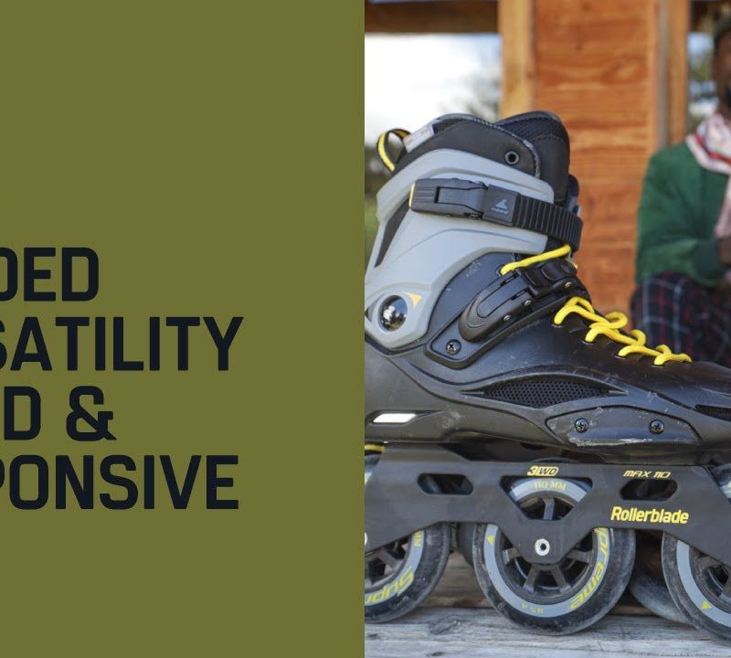 Rollerblade RB 110 3WD vyriški riedučiai juodi 07061300 S25 15
