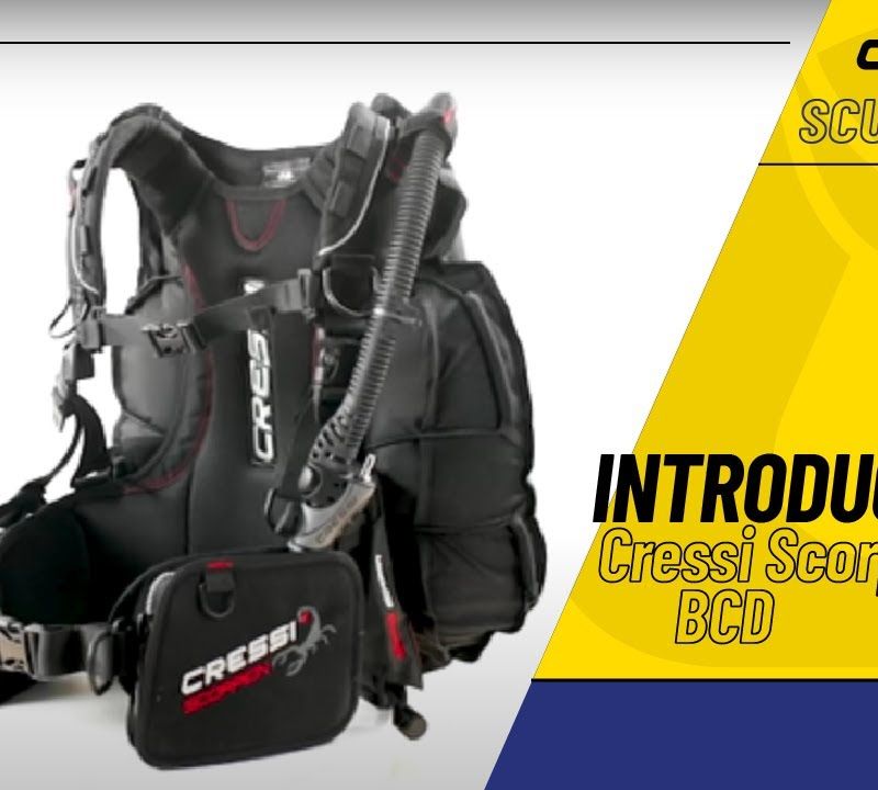Cressi Scorpion nardymo striukė juoda IC770001 11