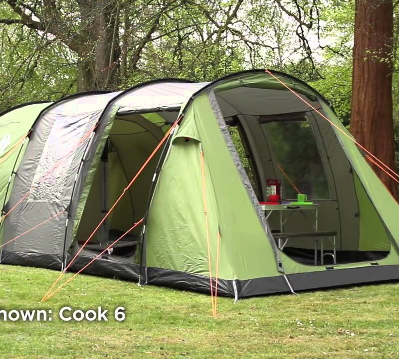 Coleman Cook 4 asmenų kempingo palapinė žalia 2000019533 11