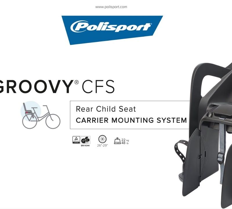 Polisport Groovy CFS FO vaikiško dviračio sėdynė ruda 8406100016 7