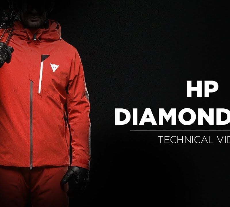 Vyriška slidinėjimo striukė Dainese Hp Diamond II S+ fire red 9