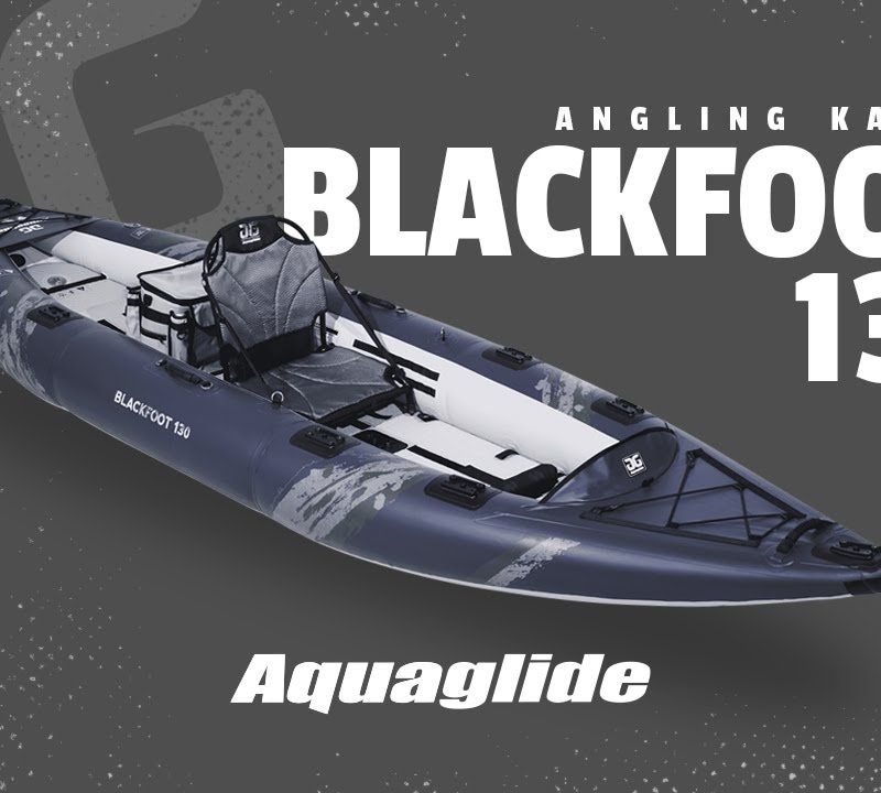 Aquaglide Blackfoot Angler 130 2 asmenų pripučiama baidarė 11
