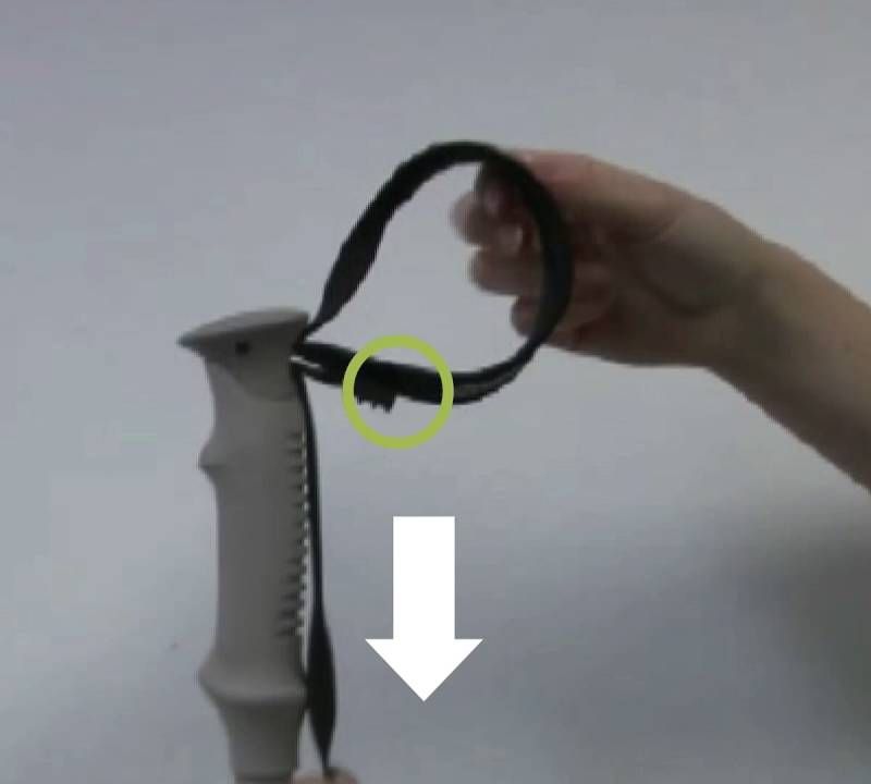 Komperdell Booster Speed Carbon serijos slidinėjimo lazdos baltos/ sidabrinės 12