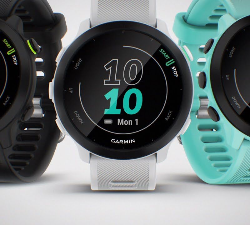 Garmin Forerunner 55 laikrodis mėlynas 010-02562-12 7