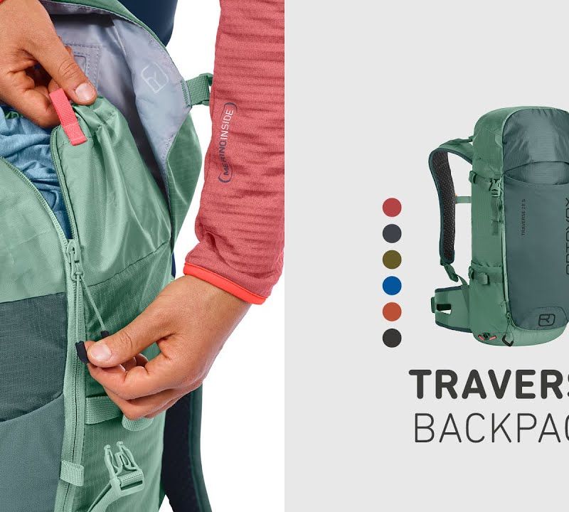 Ortovox Traverse 28 S trekingo kuprinė bordo spalvos 48533 9