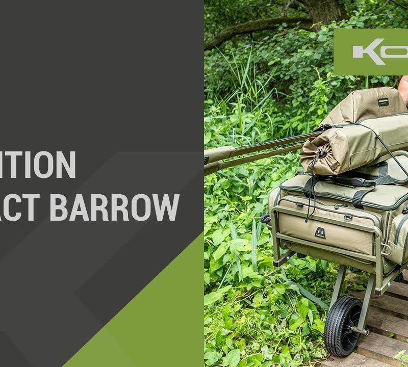 Korum Transition Compact Barrow transportavimo vežimėlis žalias K0290058 3