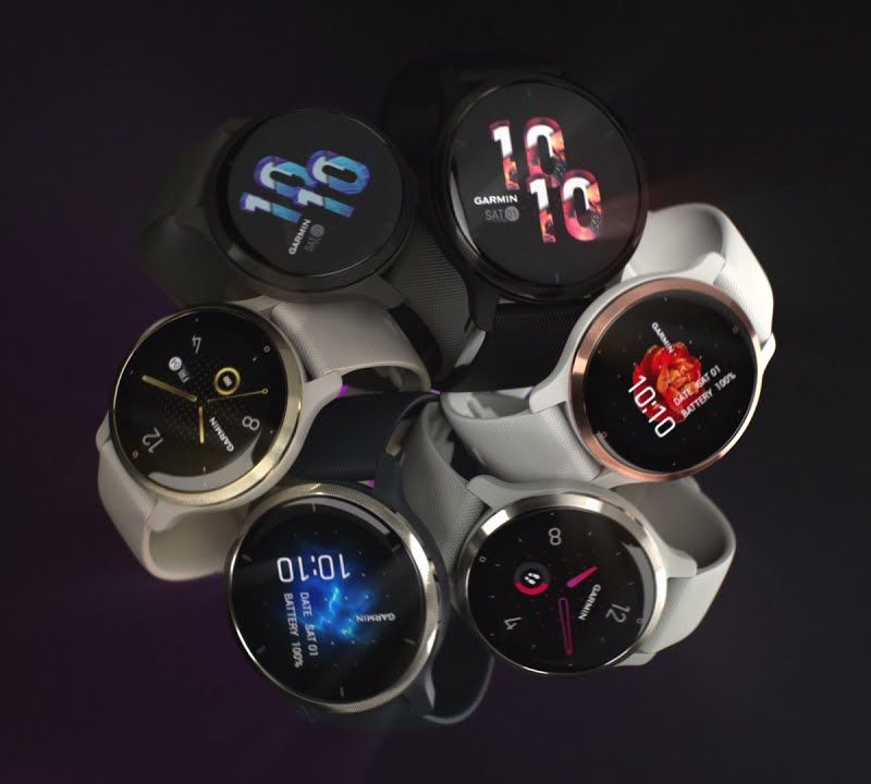 Garmin Venu 2 laikrodis grafitinis 010-02430-10 7