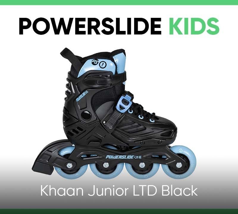 Powerslide Khaan Junior LTD vaikiški riedučiai raudona/juoda 940671 11