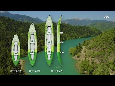 Aqua Marina pramoginė baidarė žalia BE-312 1 asmens 10'3″ pripučiama baidarė 17