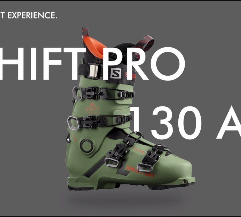 Vyriški slidinėjimo batai Salomon Shift Pro 100 AT green L47000800 12