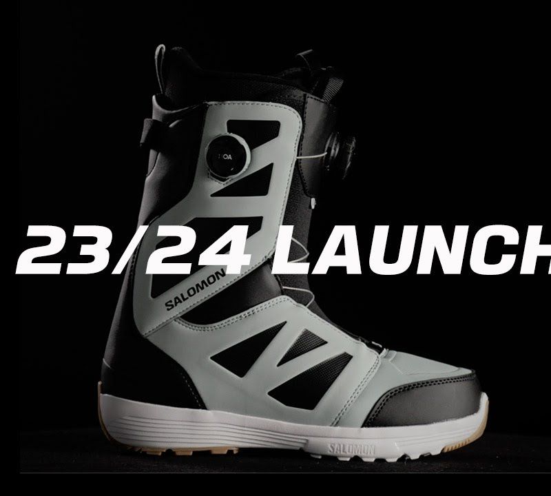 Vyriški Salomon Launch Boa SJ Boa black/black/white snieglenčių batai 12