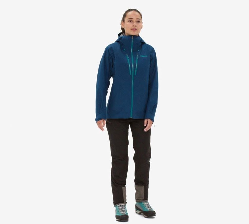 Moteriška striukė nuo lietaus Patagonia Triolet night plum 8