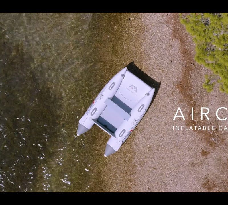 Aqua Marina AIRCAT katamaranas 9'4″ pontonas baltas BT-AC285 7