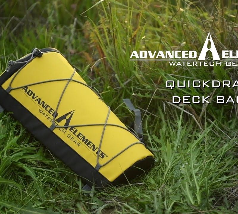 Advanced Elements QuickDraw Deck krepšys geltonos/juodos spalvos 8