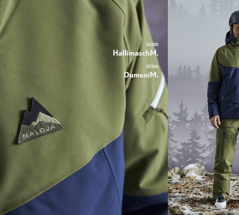 Maloja M'S HallimaschM vyriška slidinėjimo striukė žalia 32205-1-0560 6