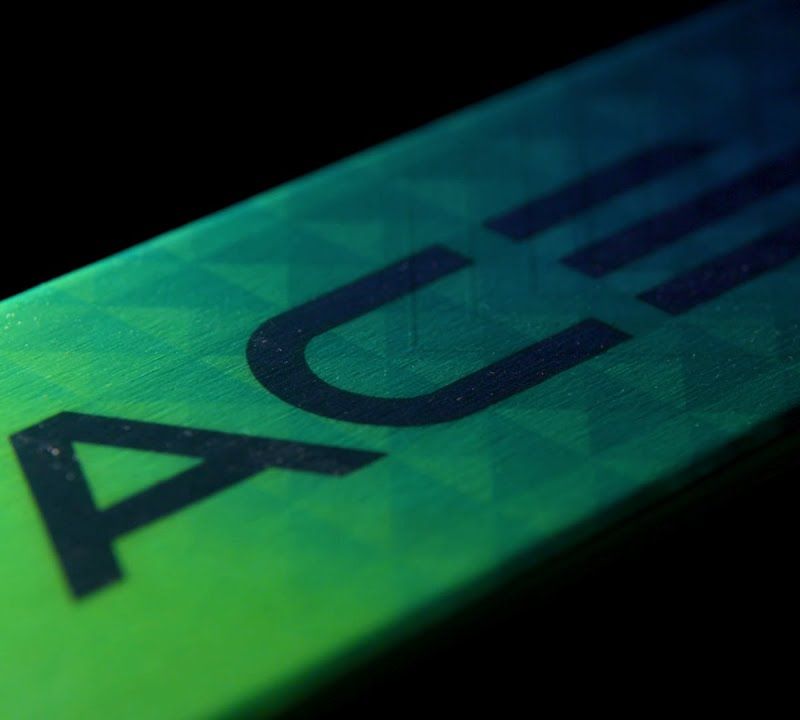 Elan Ace SCX Fusion + EMX 12 kalnų slidės žalia-mėlyna AAJHRC21 15