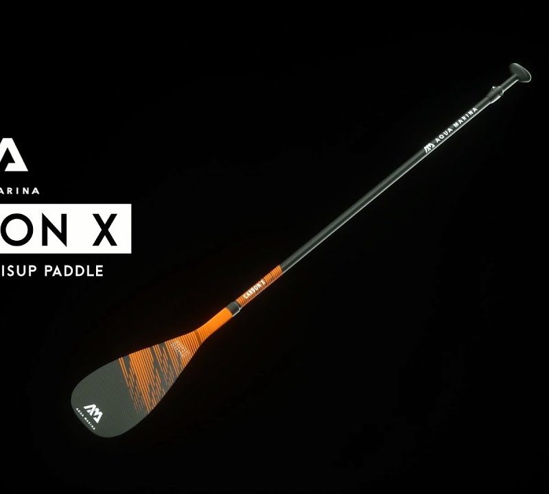 Aqua Marina CARBON X 3 dalių SUP irklas juodai oranžinės spalvos B0303016 8